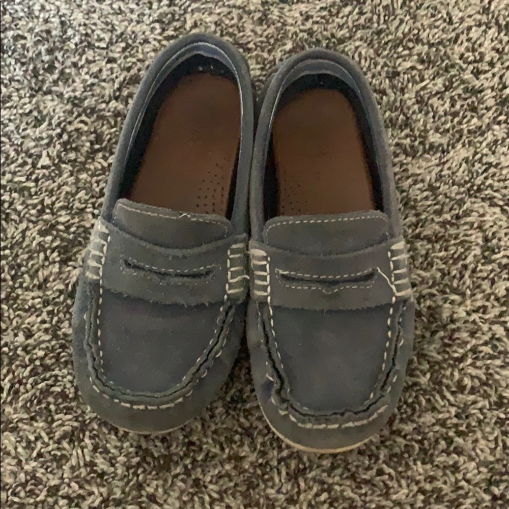 Zara leather loafers